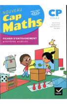 Cap maths cp ed. 2019 - fichier de l-eleve + cahier de geometrie-mesure