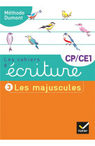 Les cahiers d-ecriture cp-ce1 ed. 2019 - cahier n  3 les majuscules